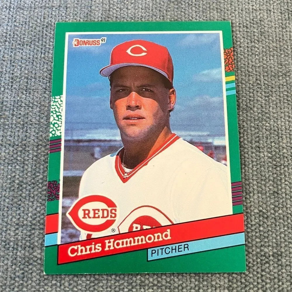 1991 Donruss Cincinnati Reds Baseball Card Trading Card